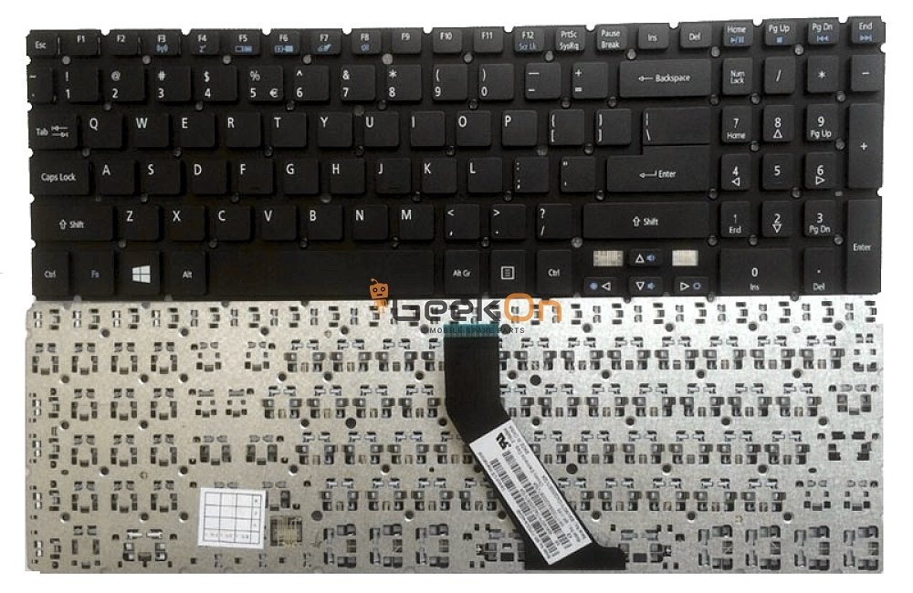 Πληκτρολόγιο Acer 5830 V3-531 V3-571 V3-771 χωρίς Frame