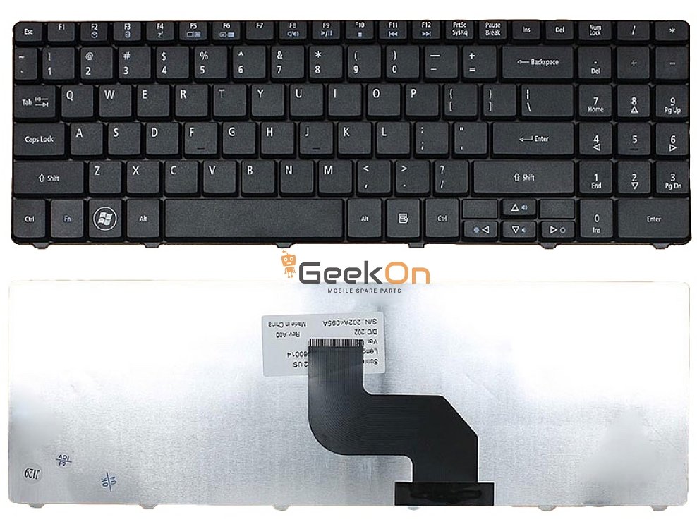 Πληκτρολόγιο Acer Aspire 5516 5517 5332 5532 5534 5732 7713 7715 E525 E527 E727