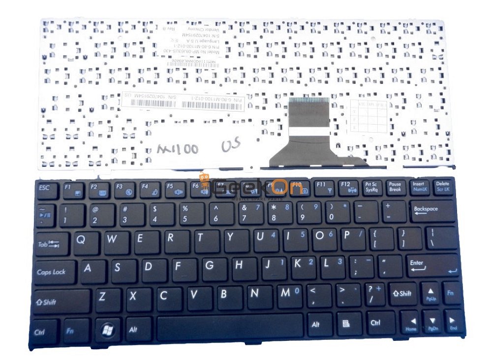 Πληκτρολόγιο Clevo Turbo-X M1100 M1110 M1111 M1115