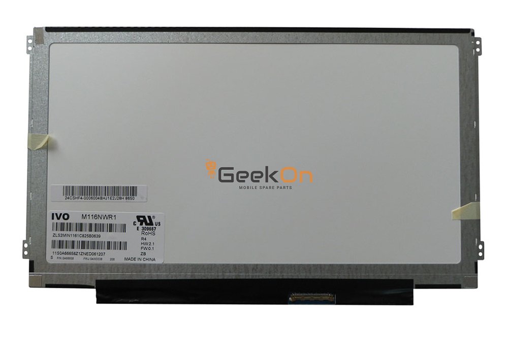 Οθόνη Laptop LED 11,6" Slim WXGA B116XW03 V0