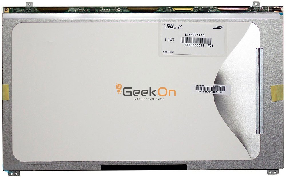 Οθόνη Laptop LED 15,6" WXGA 40pin LTN156AT19-001