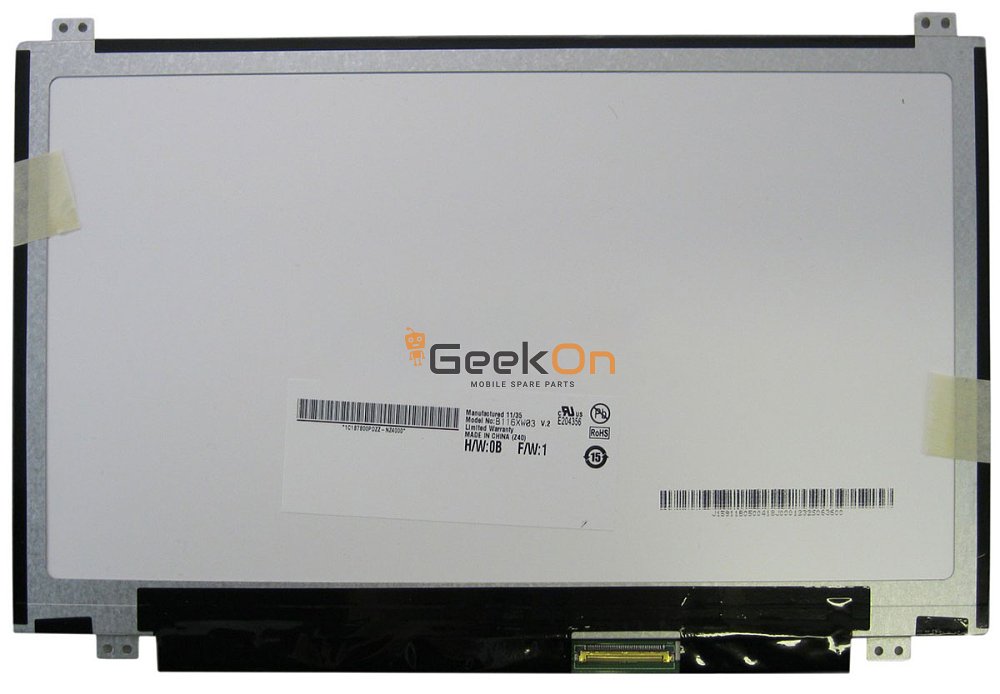Οθόνη Laptop Slim LED 11,6" WXGA 40pin N116BGE-L42