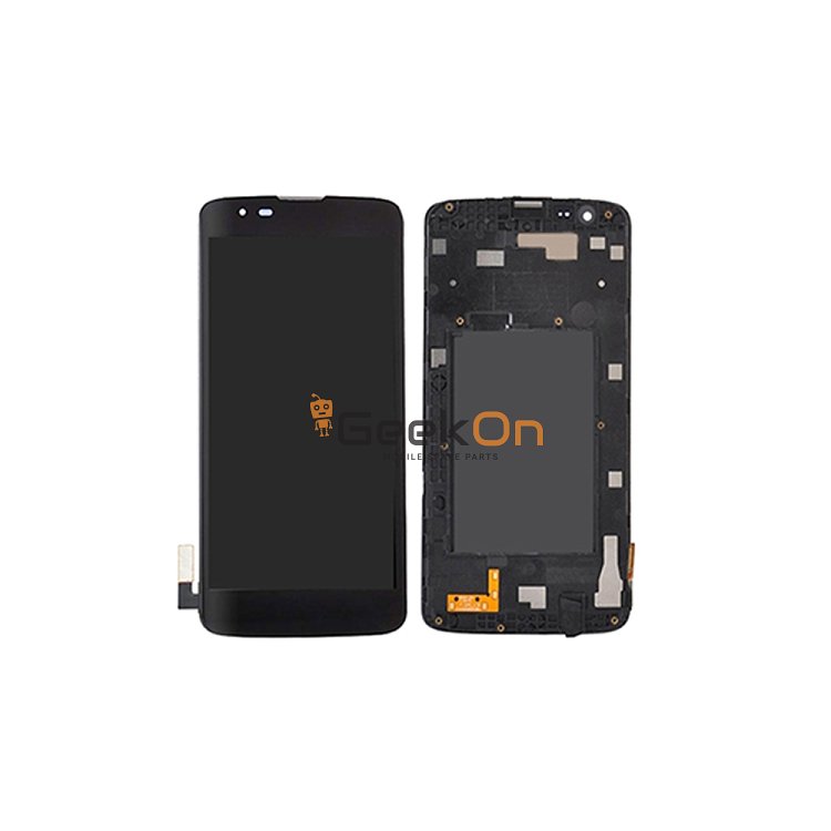 Οθόνη LCD και Μηχανισμός Αφης Με Πλαίσιο Για LG K7 K330 Μαύρο