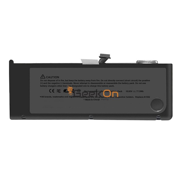 Συμβατή Μπαταρία A1382 Για Apple Macbook Pro 15" (2011-2012) A1286 6900mAh