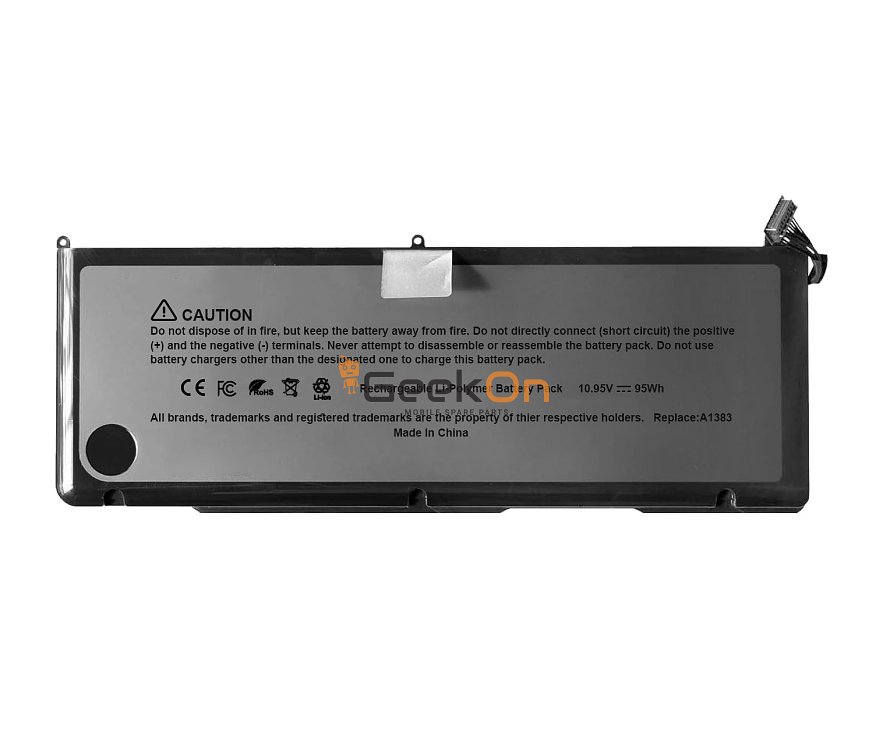 Συμβατή Μπαταρία A1383 Για Apple Macbook Pro 17" (2011) A1297 8700mAh