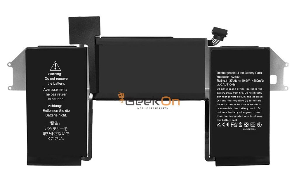 Συμβατή Μπαταρία A2389 Για Apple Macbook Air 13" (2020)M1 A2337 4380mAh