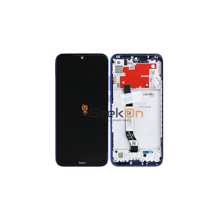 Γνήσια Οθόνη LCD και Μηχανισμός Αφής Με Πλαίσιο για Xiaomi Redmi Note 8T M1908C3XG 5600030C3X00 Starscape Blue (Service Pack)