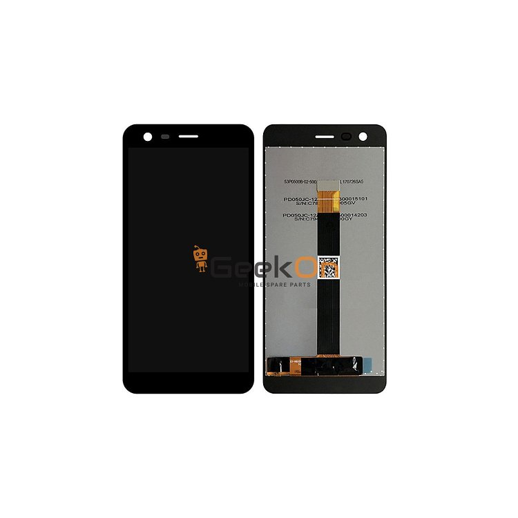 Οθόνη LCD με Μηχανισμό Αφής για Nokia 2 (Μαύρο)