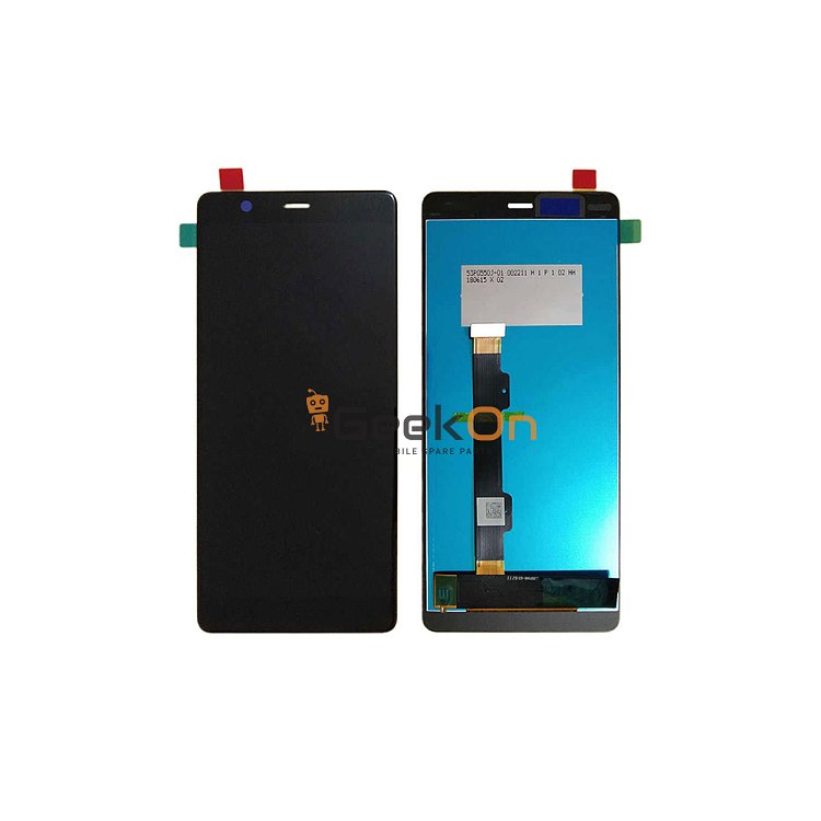 Οθόνη LCD με Μηχανισμό Αφής για Nokia 5.1 (Μαύρο)