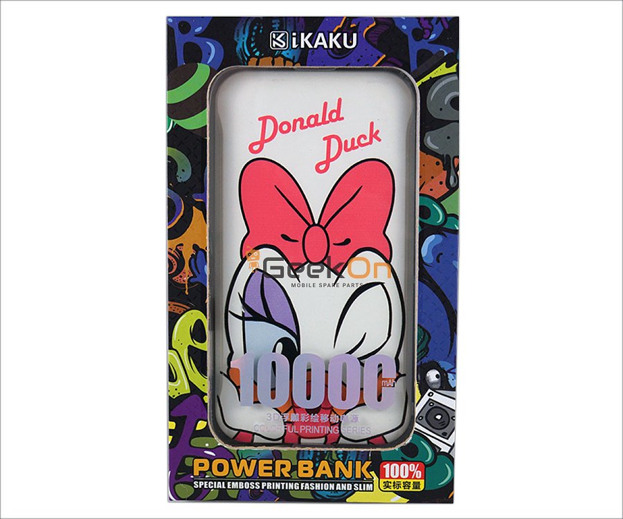 Power Bank IKAKU 10000mah Daisy Duck