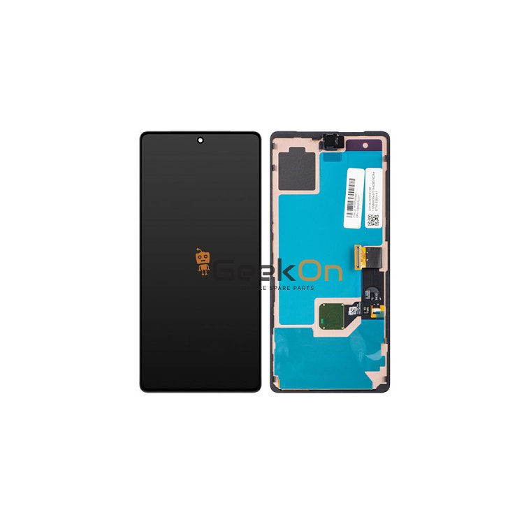 Γνήσια Οθόνη LCD Και Μηχανισμός Αφής για Google Pixel 7 Pro 5G G949-00290-01 Μαύρο (Service Pack)
