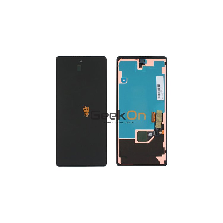 Γνήσια Οθόνη LCD Και Μηχανισμός Αφής για Google Pixel 6 5G G949-00175-01 Μαύρο (Service Pack)