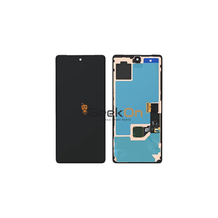 Γνήσια Οθόνη LCD Και Μηχανισμός Αφής για Google Pixel 7 5G G949-00322-01 Μαύρο (Service Pack)