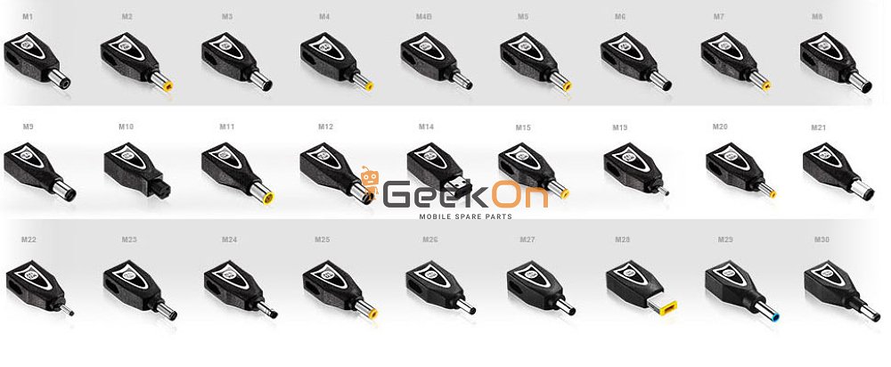 Βύσμα πολυφορτιστή 4pin M1-M12