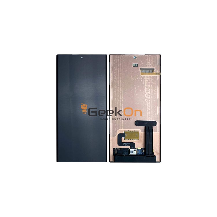 Γνήσια Οθόνη LCD Και Μηχανισμός Αφής (ΧΩΡΙΣ ΠΛΑΙΣΙΟ) για Samsung Galaxy S23 Ultra S918 GH82-31247A Μαύρο (Service Pack)