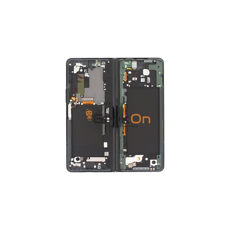 Γνήσια Εσωτερική Οθόνη LCD (inner) Και Μηχανισμός Αφής για Samsung Galaxy Z Fold 3 5G 2020 F926 GH82-26283A GH82-26284A Μαύρο (Service Pack)