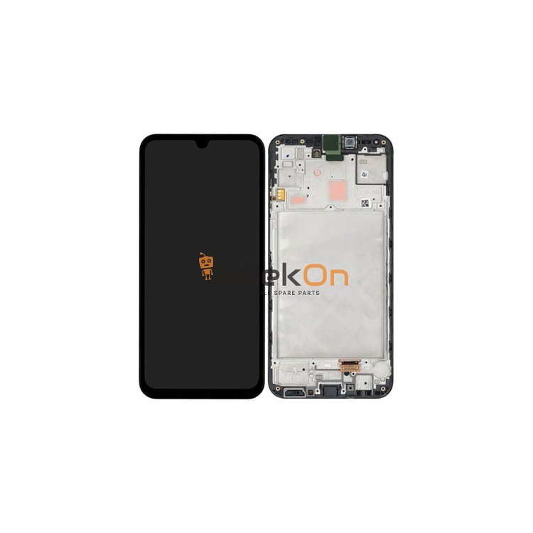 Γνήσια Οθόνη LCD Και Μηχανισμός Αφής για Samsung Galaxy A15 4G A155 / A15 5G A156 GH82-33637A Μαύρο (Service Pack)