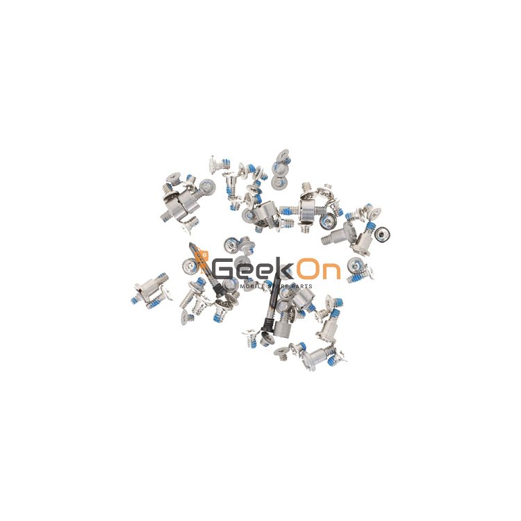 Σετ μεταλλικών βιδών για iPhone 15 Black