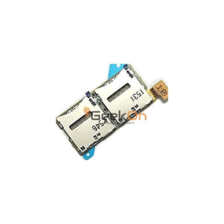 Καλωδιοτανία Υποδοχής Κάρτας Sim Δίκαρτο / Dual Sim Card Tray Holder Flex για Sony Xperia T2