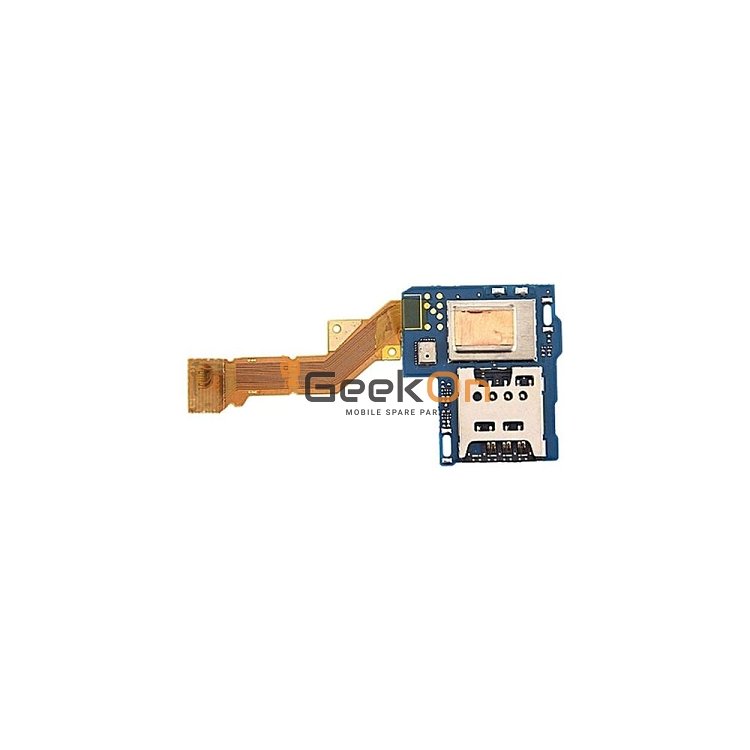 Καλωδιοτανία Υποδοχής Κάρτας Sim Μονόκαρτο / Single Sim Card Tray Holder Flex για Sony Xperia S Lt26i