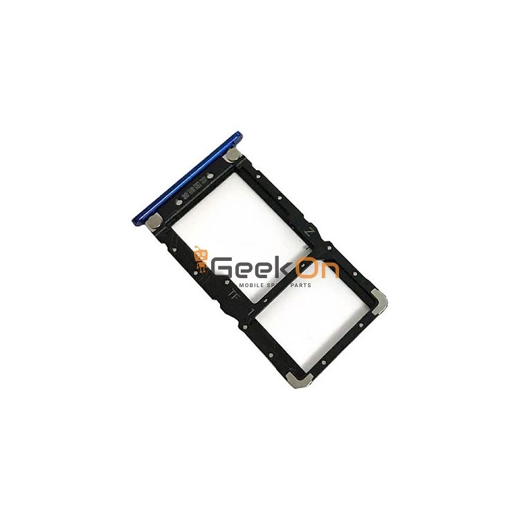 Υποδοχή κάρτας SIM και SD Tray για Xiaomi Mi 8 Lite Μπλε