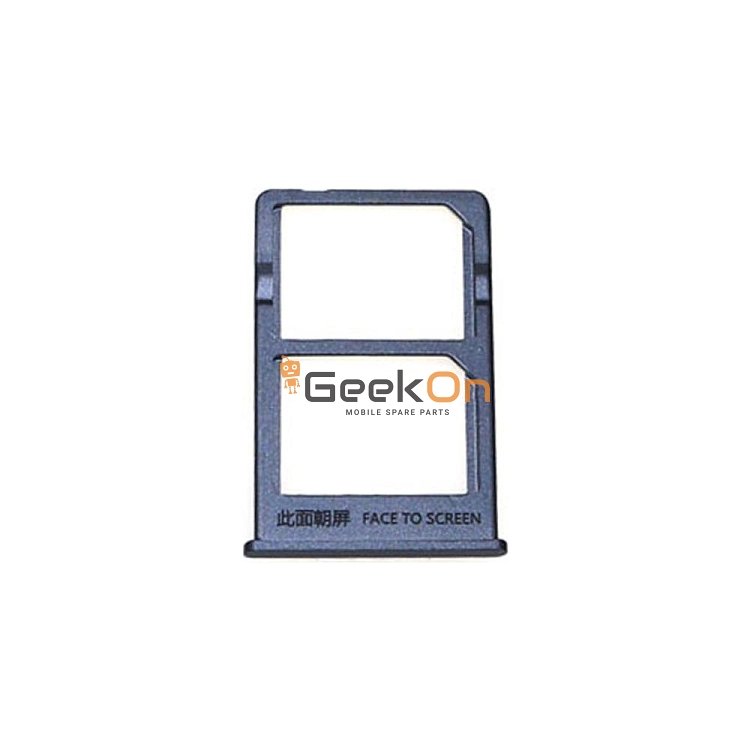 Υποδοχή κάρτας SIM και SD Tray για Xiaomi Mi 5s Plus Μαύρο