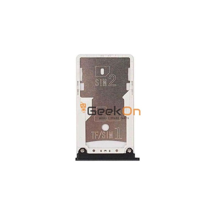 Υποδοχή κάρτας SIM και SD Tray για Xiaomi Mi Max Μαύρο