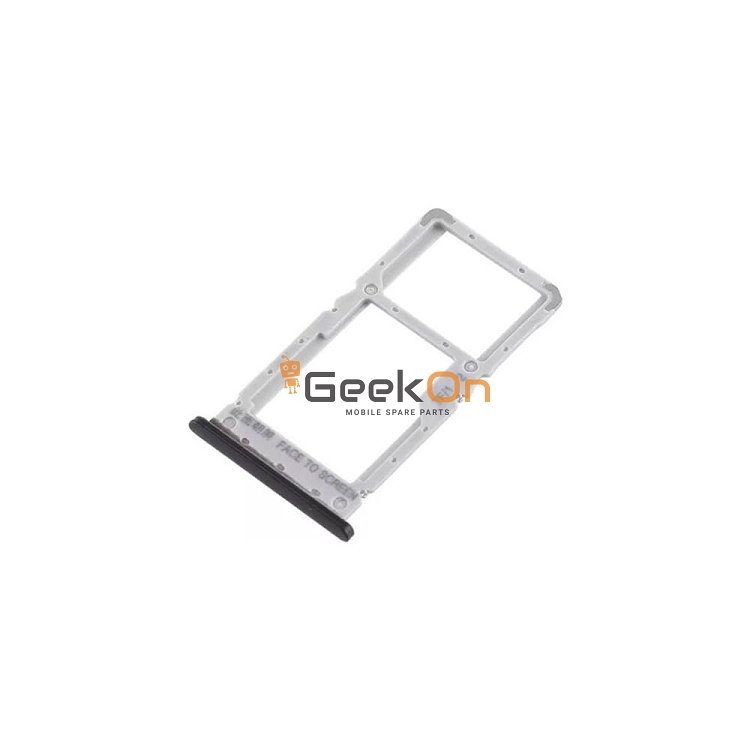 Υποδοχή κάρτας SIM και SD Tray για Xiaomi Redmi Note 6 Pro Μαύρο