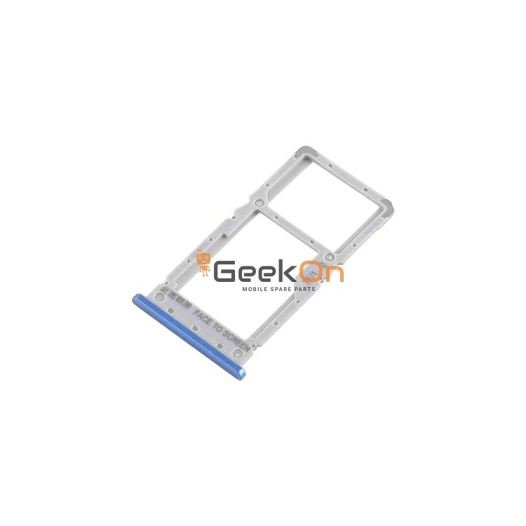Υποδοχή κάρτας SIM και SD Tray για Xiaomi Redmi Note 6 Pro Μπλε