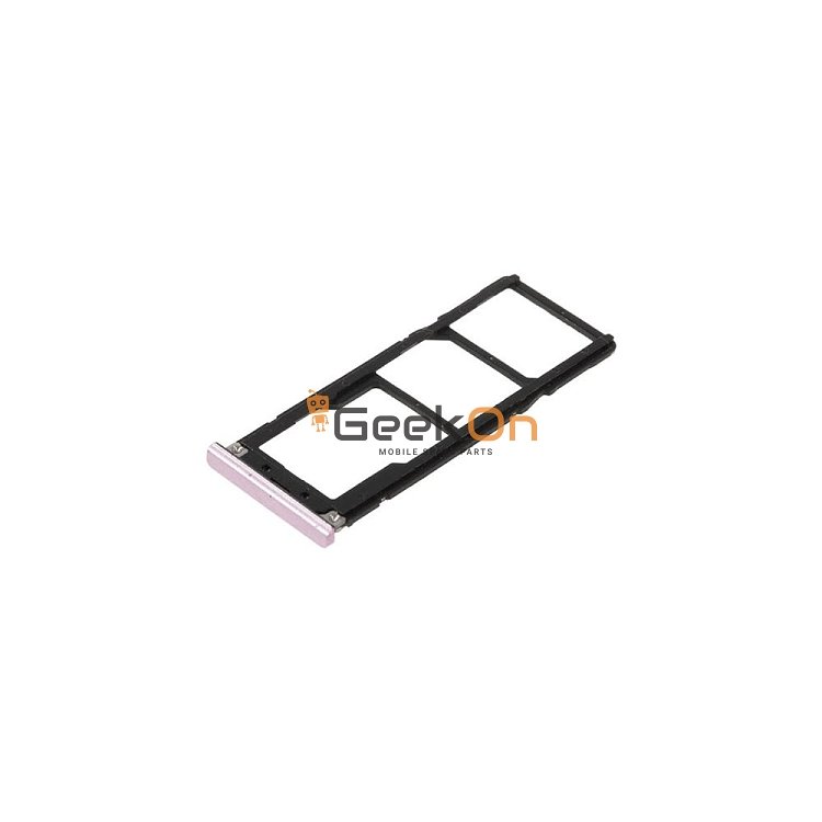 Υποδοχή κάρτας SIM και SD Tray για Xiaomi Redmi Note 5Α Ροζ