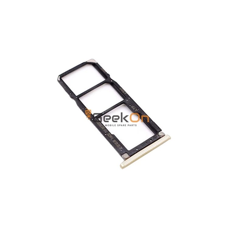 Υποδοχή κάρτας SIM και SD Tray για Xiaomi Redmi S2 Χρυσό
