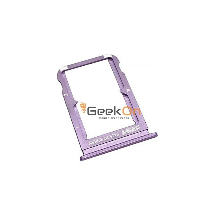 Υποδοχή κάρτας SIM και SD Tray για Xiaomi Mi 9 SE Μωβ