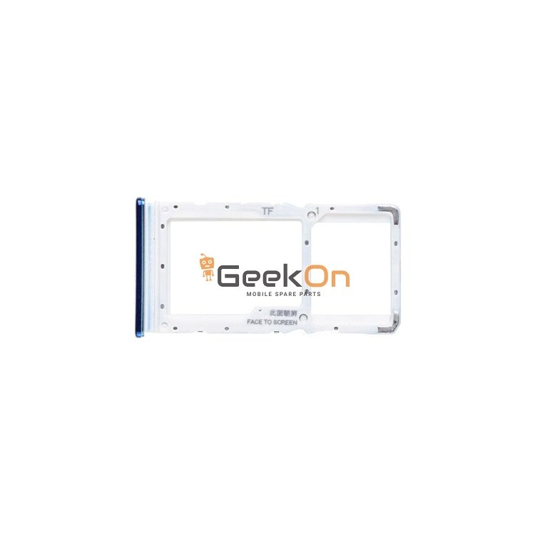 Υποδοχή κάρτας SIM και SD Tray για Xiaomi Redmi Note 8 Pro Μπλε