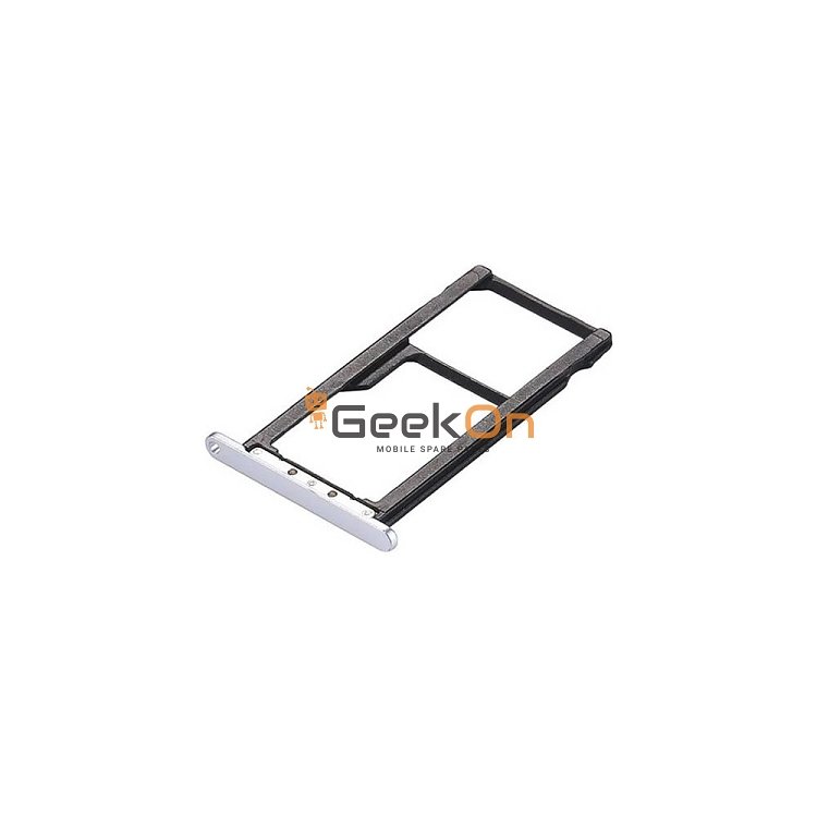 Υποδοχή κάρτας SIM και SD Tray για Xiaomi Redmi Note 8 Pro Ασημί
