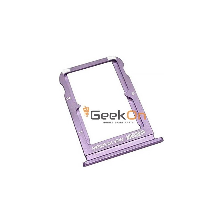 Υποδοχή κάρτας SIM και SD Tray για Xiaomi Mi 9 Μωβ