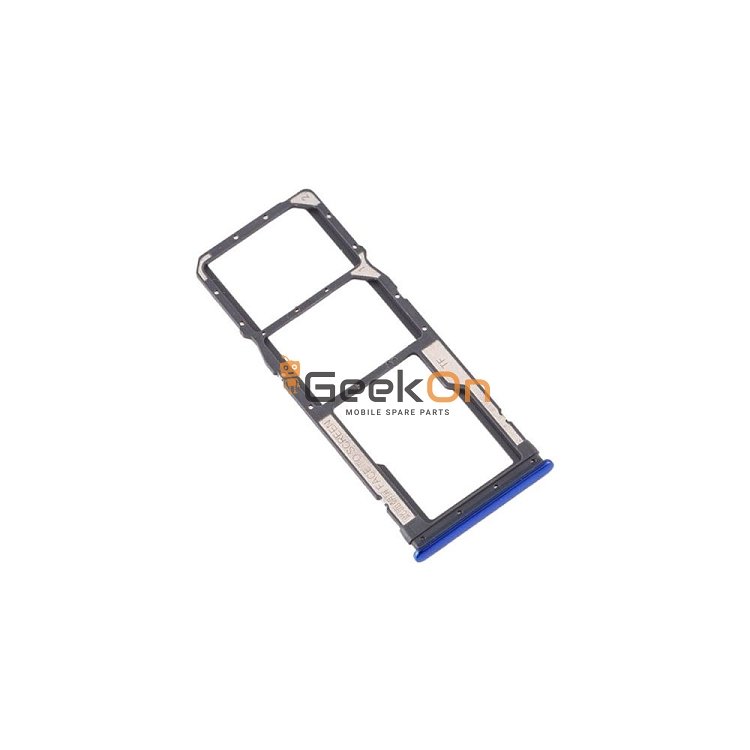 Υποδοχή κάρτας SIM και SD Tray για Xiaomi Redmi Note 8 Μπλε