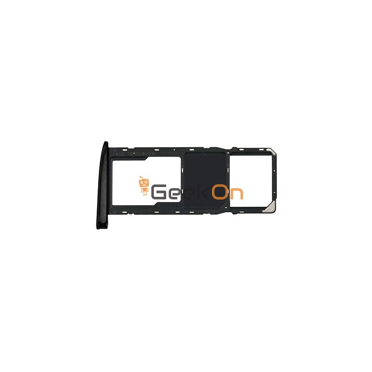 Υποδοχή κάρτας SIM και Micro SD / Sim Tray and SD Card για Motorola Moto G6 XT1925 Μαύρο