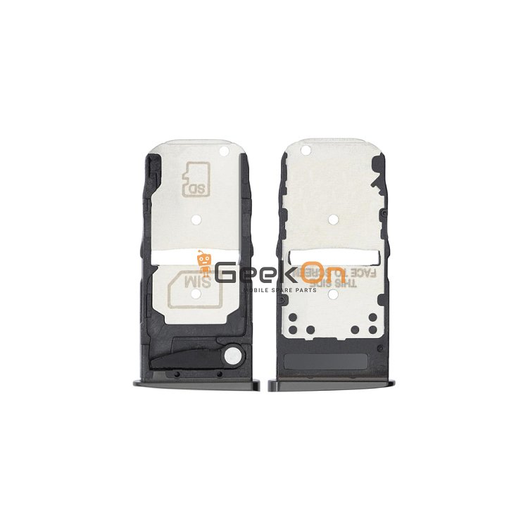 Υποδοχή κάρτας Dual SIM και Micro SD / Dual Sim Tray and SD Card για Motorola Moto Z3 Play XT1929 Onyx Black