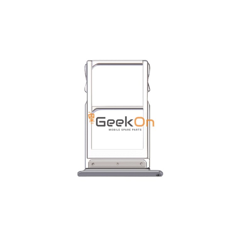 Υποδοχή κάρτας Dual SIM / Dual Sim Tray για Meizu MX5 Ασημένιο