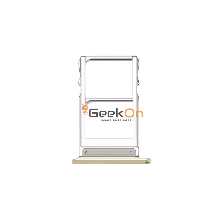 Υποδοχή κάρτας Dual SIM / Dual Sim Tray για Meizu MX5 Χρυσό