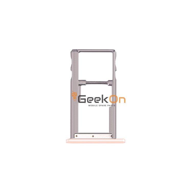 Υποδοχή κάρτας Dual SIM και Micro SD / Dual Sim Tray and SD Card για Meizu M5s Rose Gold