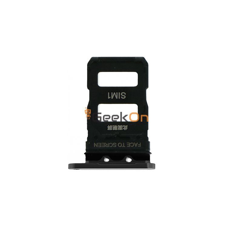 Υποδοχή κάρτας Dual SIM / Dual Sim Tray για Xiaomi Mi 11 M2011K2C Midnight Gray