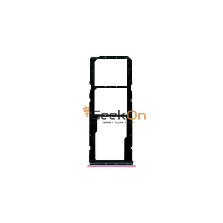 Υποδοχή κάρτας SIM και Micro SD / Sim Tray and SD Card για Xiaomi Redmi 9C Pink