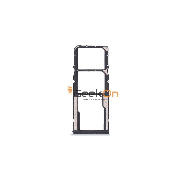 Υποδοχή κάρτας SIM και Micro SD / Sim Tray and SD Card για Xiaomi Redmi Note 11s 4G Pearl White