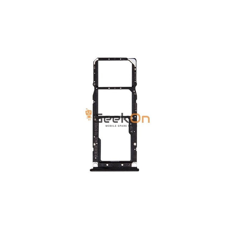 Υποδοχή κάρτας SIM και SD Tray για Xiaomi Mi A2 Lite Μαύρο
