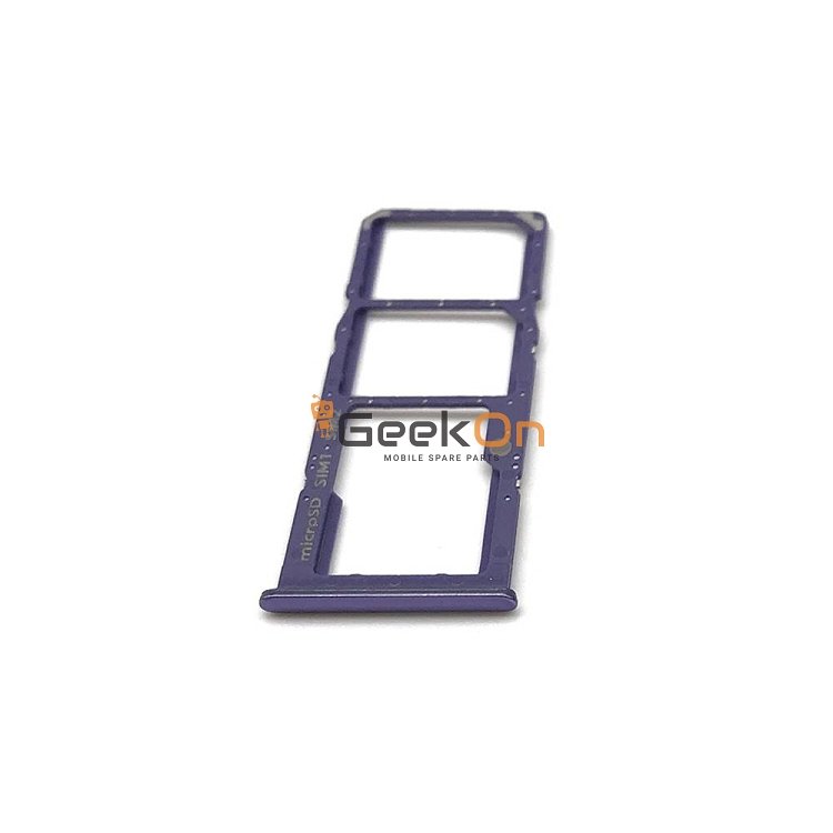 Υποδοχή κάρτας SIM και Micro SD / Sim Tray and SD Card για Samsung Galaxy A50s A507 Prism Crush Violet