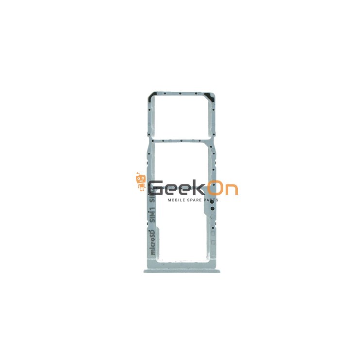 Υποδοχή κάρτας SIM και Micro SD / Sim Tray and SD Card για Samsung Galaxy A50s Prism Crush White