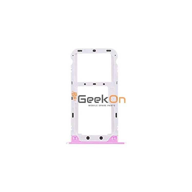 Υποδοχή κάρτας SIM και SD Tray για Xiaomi Redmi 5 Plus Ροζ