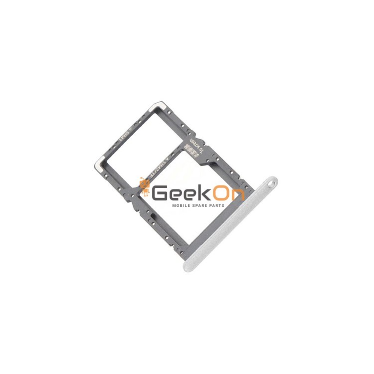 Υποδοχή κάρτας Dual Sim / Dual Sim Tray για Huawei nova Y70 Pearl White