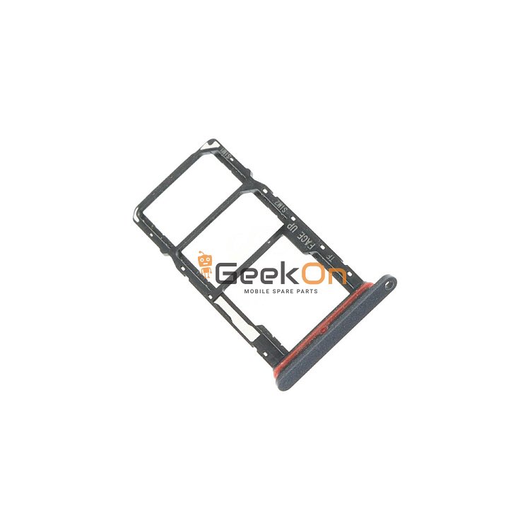 Υποδοχή κάρτας Dual Sim / Dual Sim Tray για Motorola Moto G22 Cosmic Black